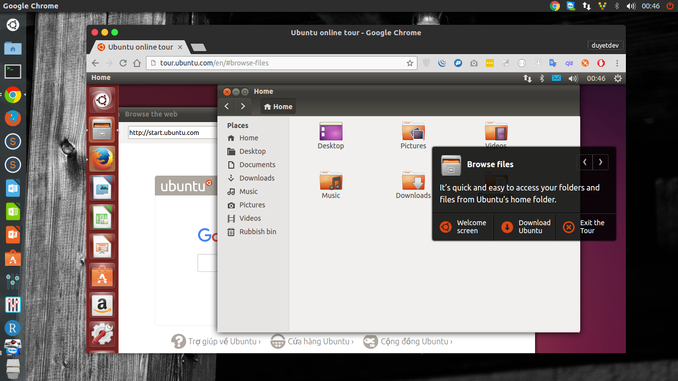 Try Ubuntu on Web