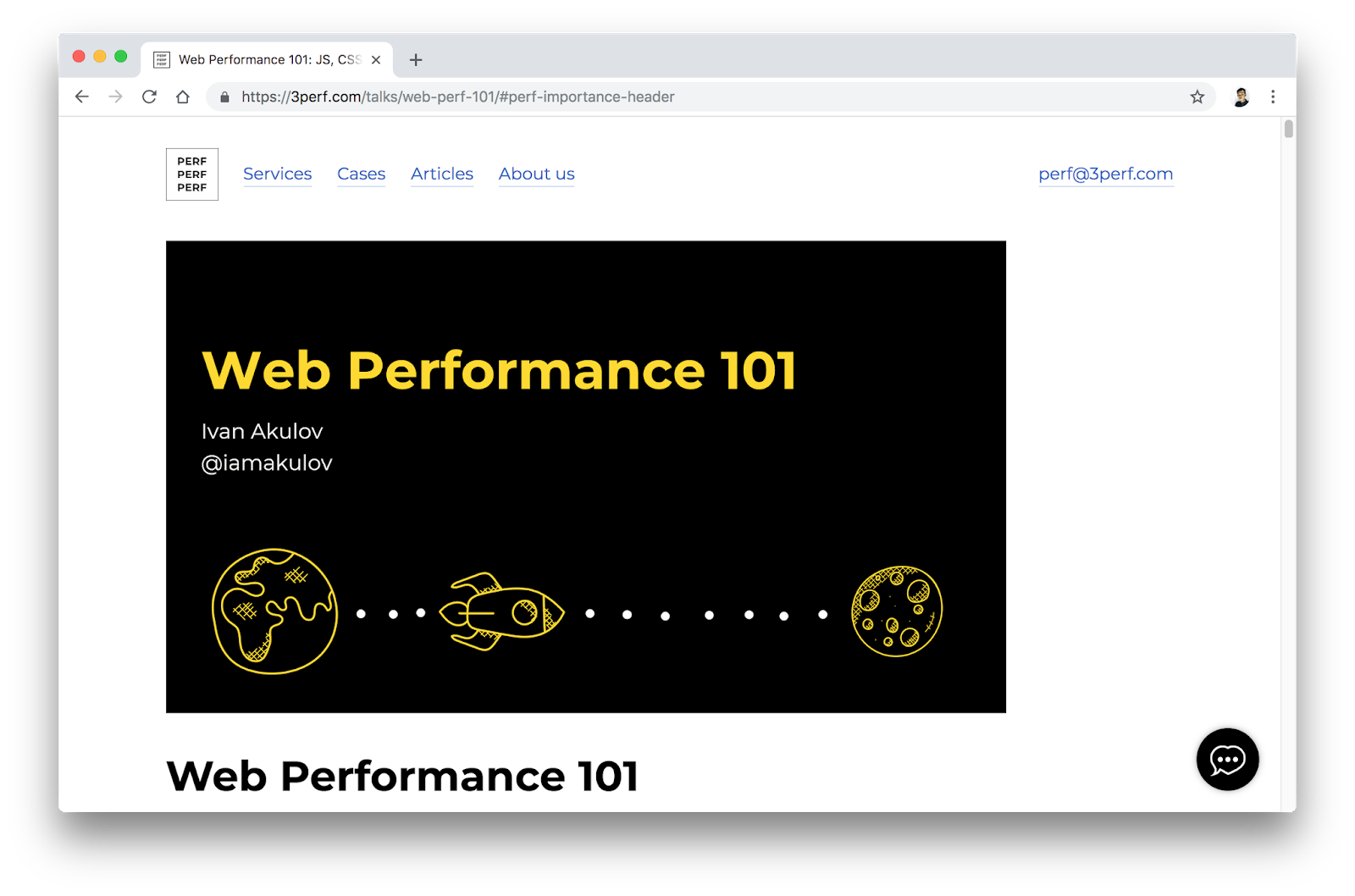 Web Performance 101
